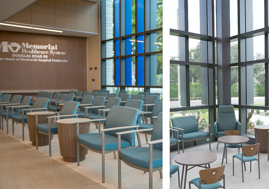 Separate Adult and Pediatric Waiting Rooms